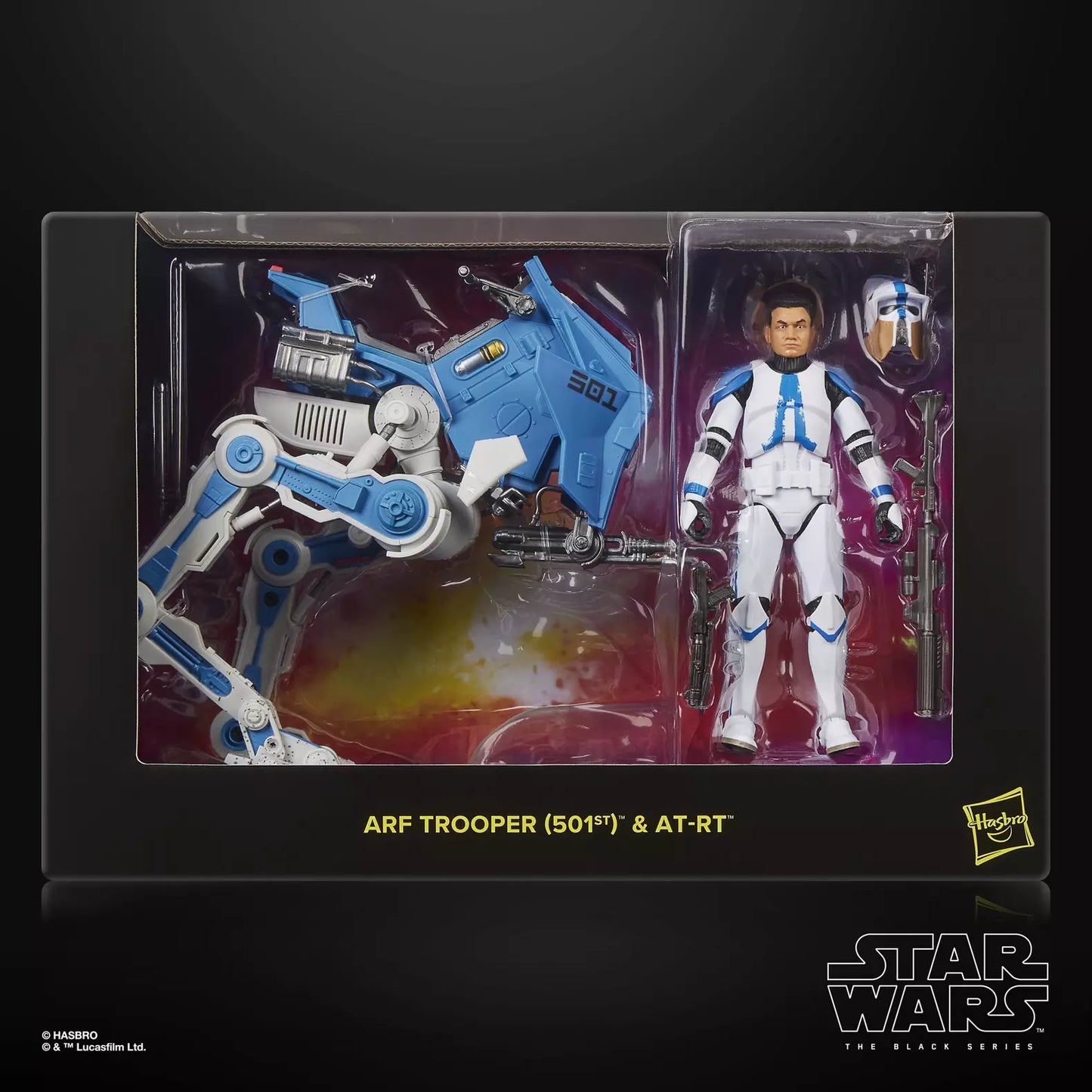 ARF Trooper (501st) & AT-RT Star Wars: Black Series Action Figure Set Disney Hasbro 2026
