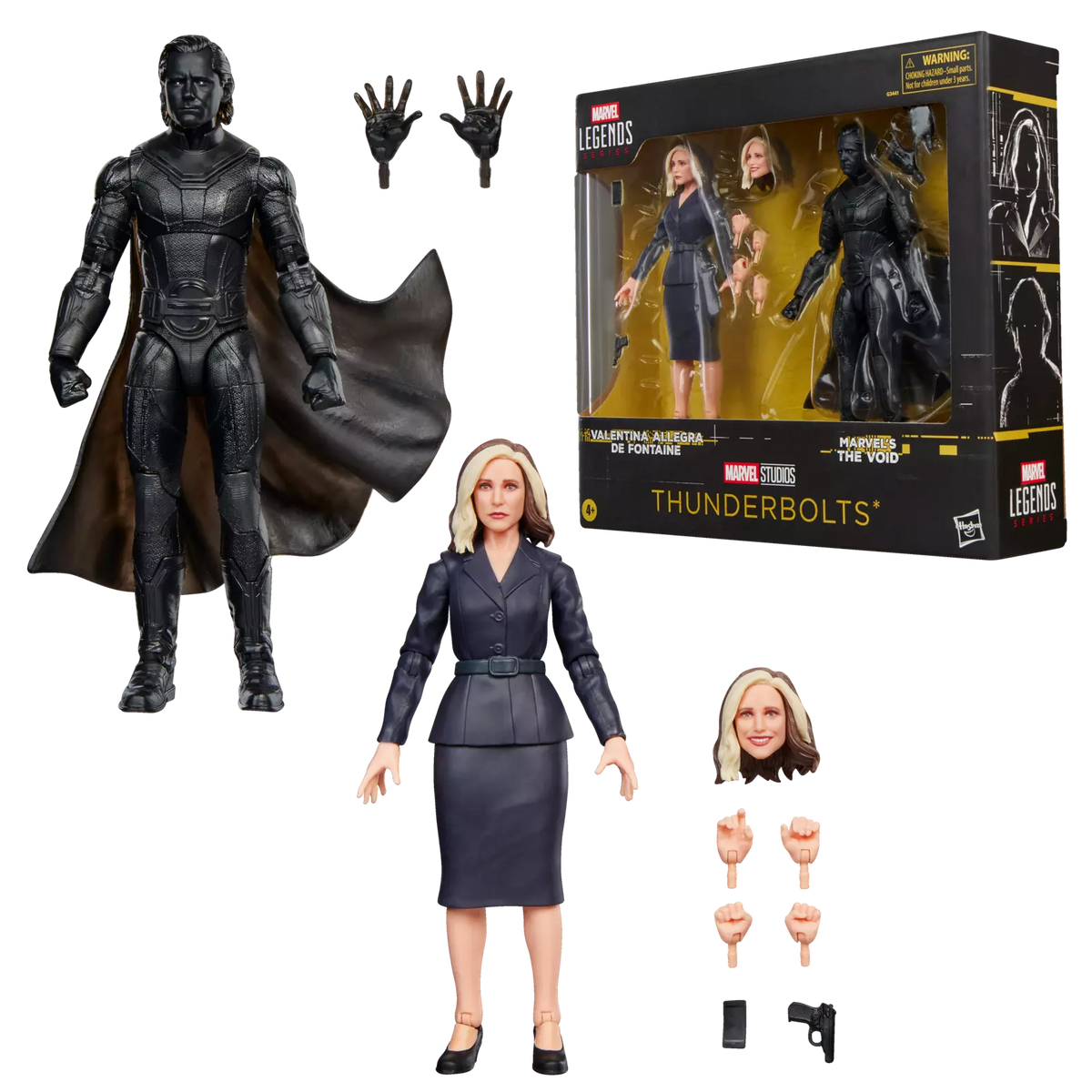 Valentina Allegra and The Void Thunderbolts Marvel Legends Action Figure Set Hasbro 2026