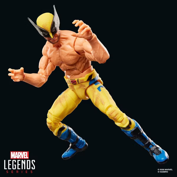 Wolverine (Shirtless) Deadpool & Wolverine Marvel Legends Action Figure Hasbro 2026