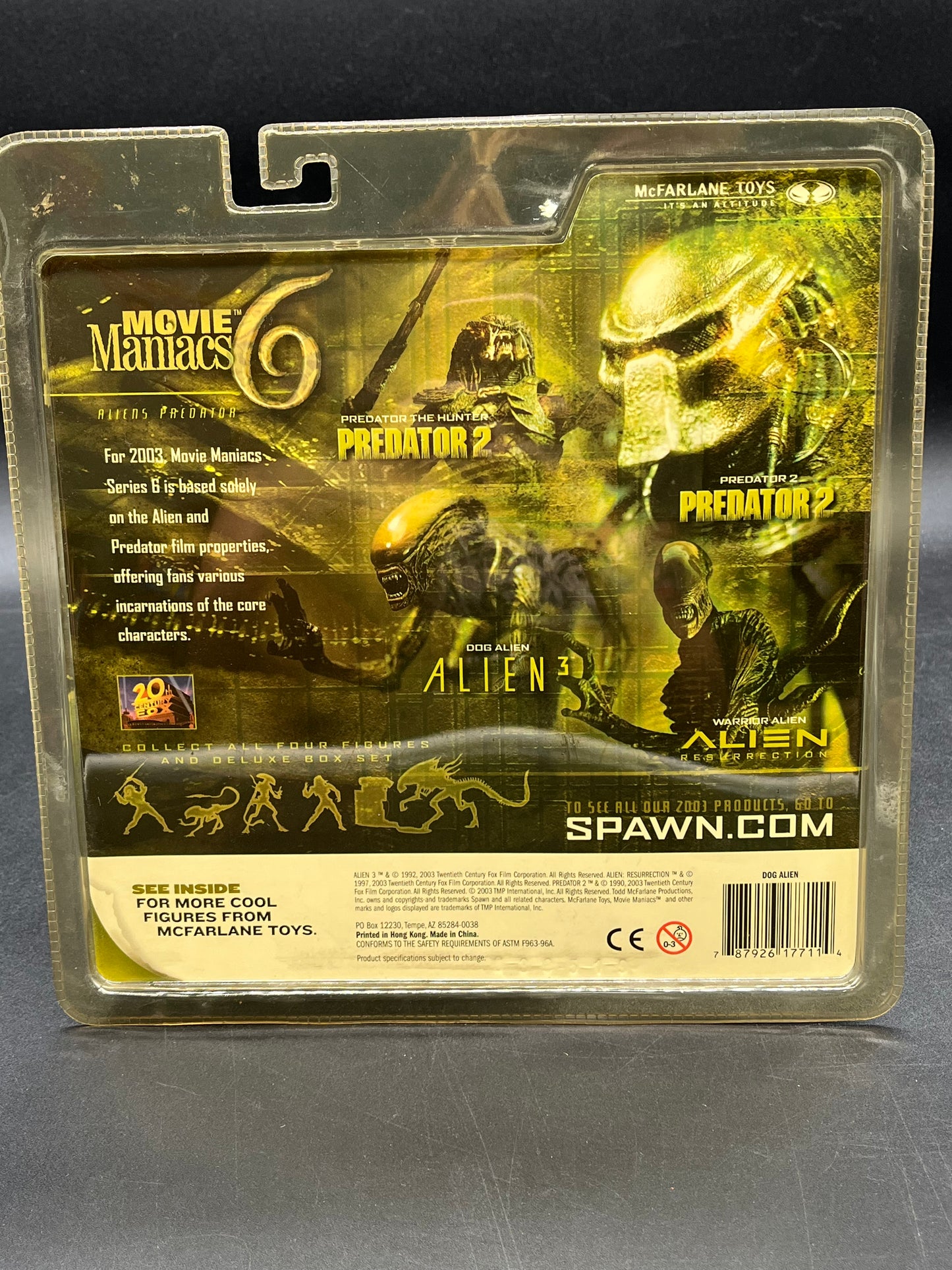 Dog Alien (Alien 3) Action Figure McFarlane Toys 2003
