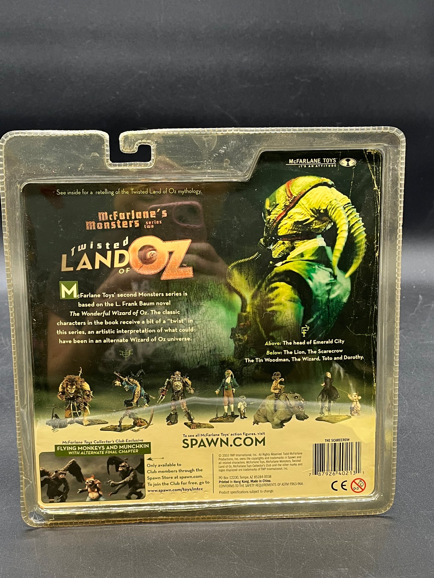 The Scarecrow Twisted Land of Oz Action Figure McFarlane Toys 2003