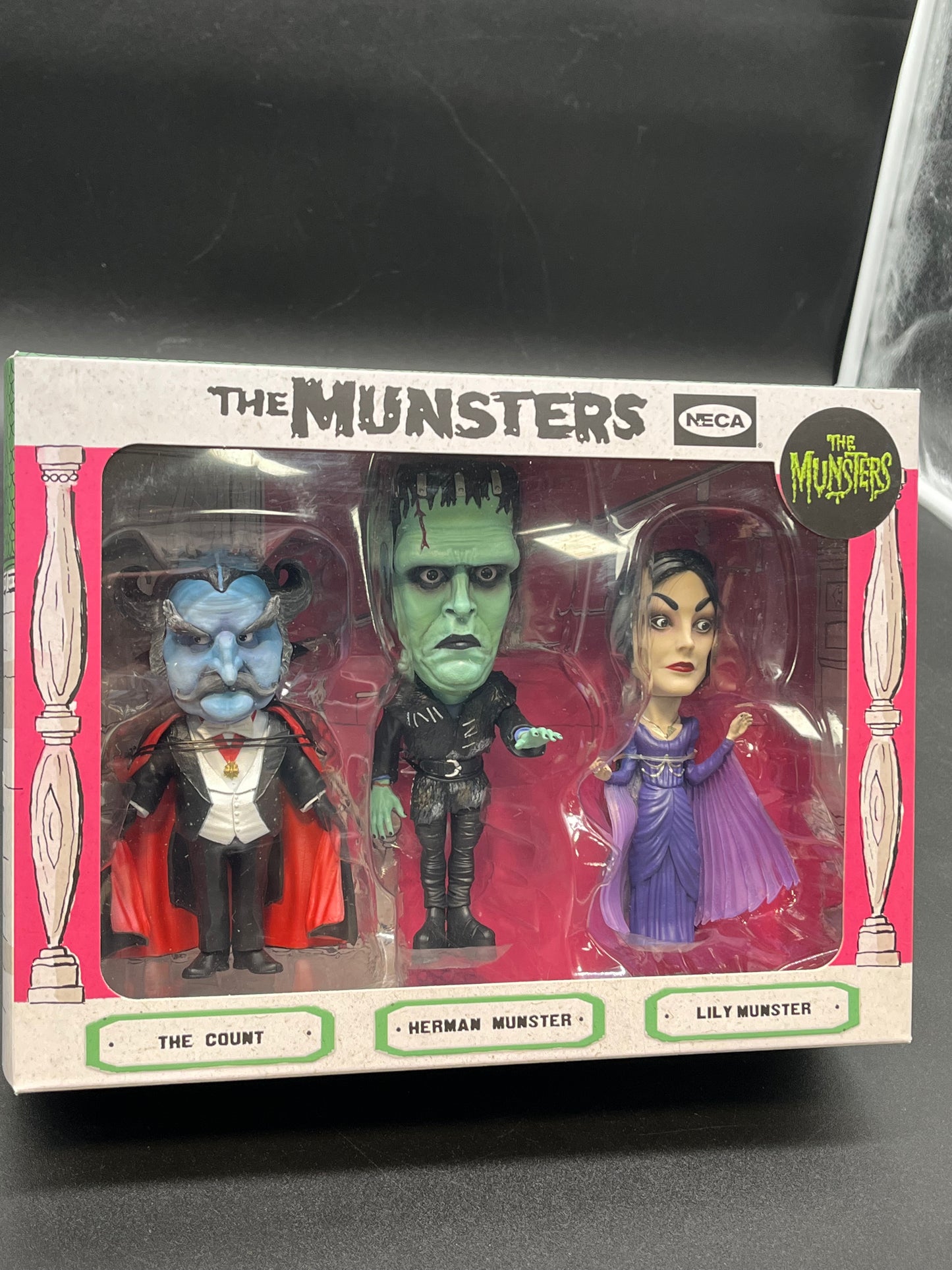Rob Zombie's The Munsters Little Big Head 3 Pack Neca 2022