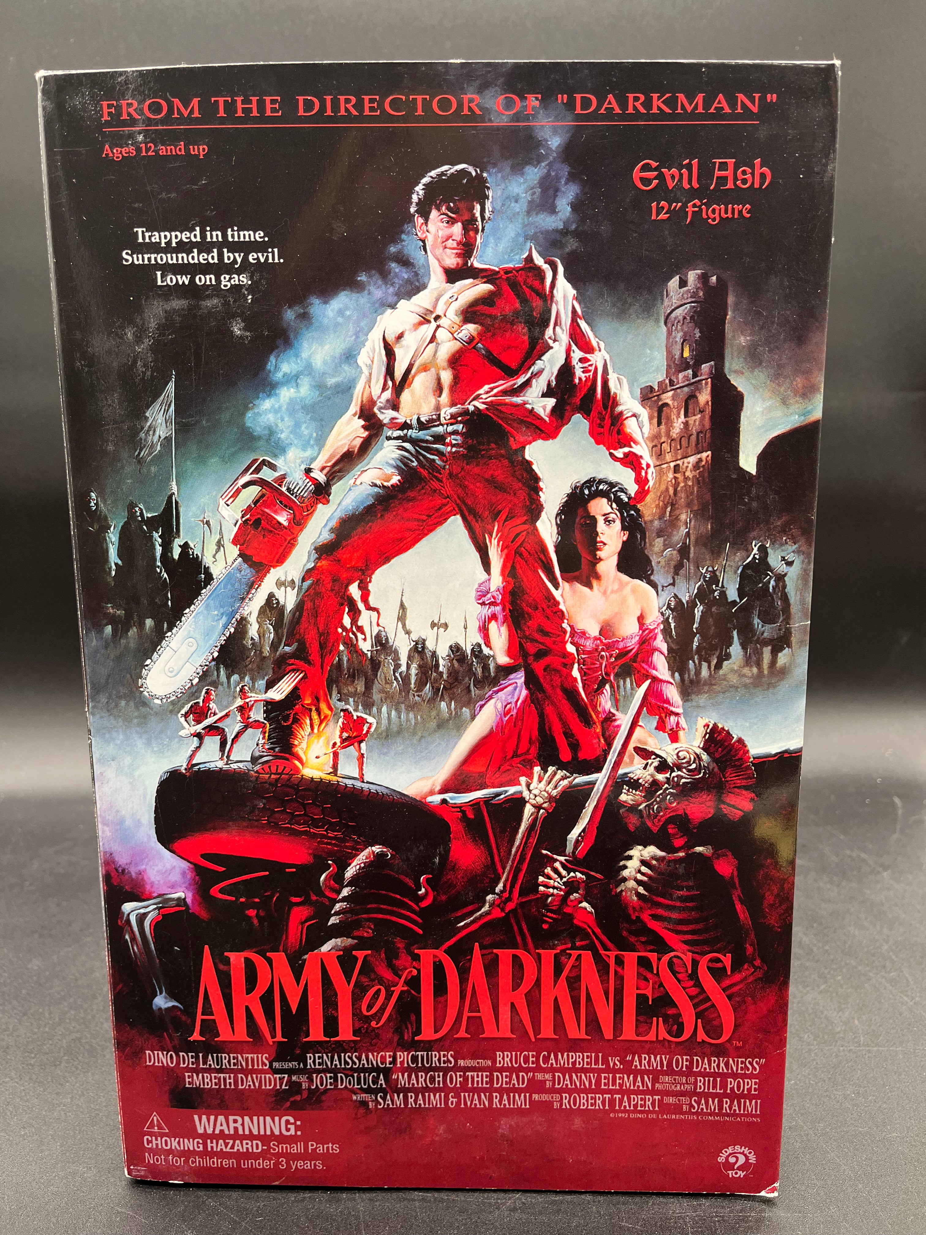 Evil Ash Sideshow Collectibles Army of Darkness Collectible 12” Figure 2002