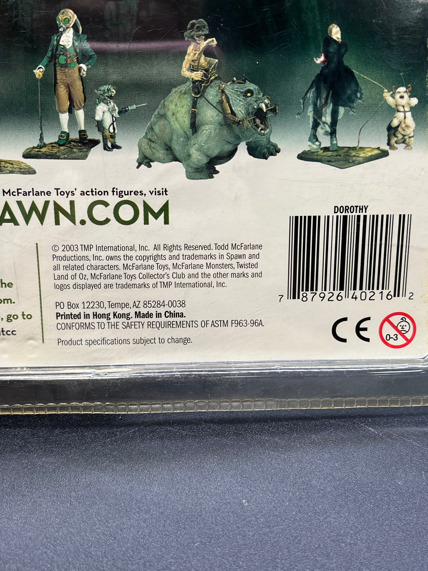 Dorothy Twisted Land of Oz Action Figure McFarlane Toys 2003