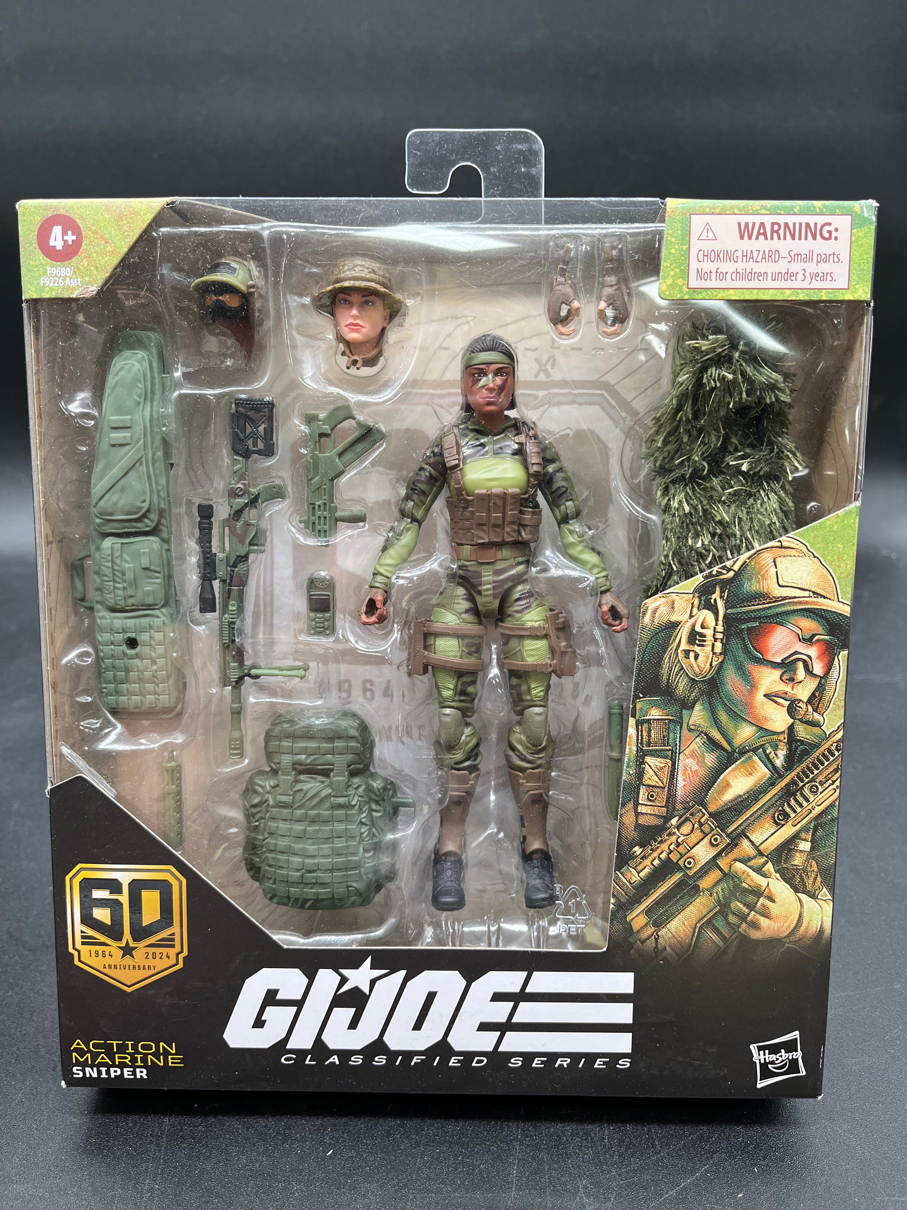 Action Marine Sniper Hasbro GI Joe Classified Series 2024