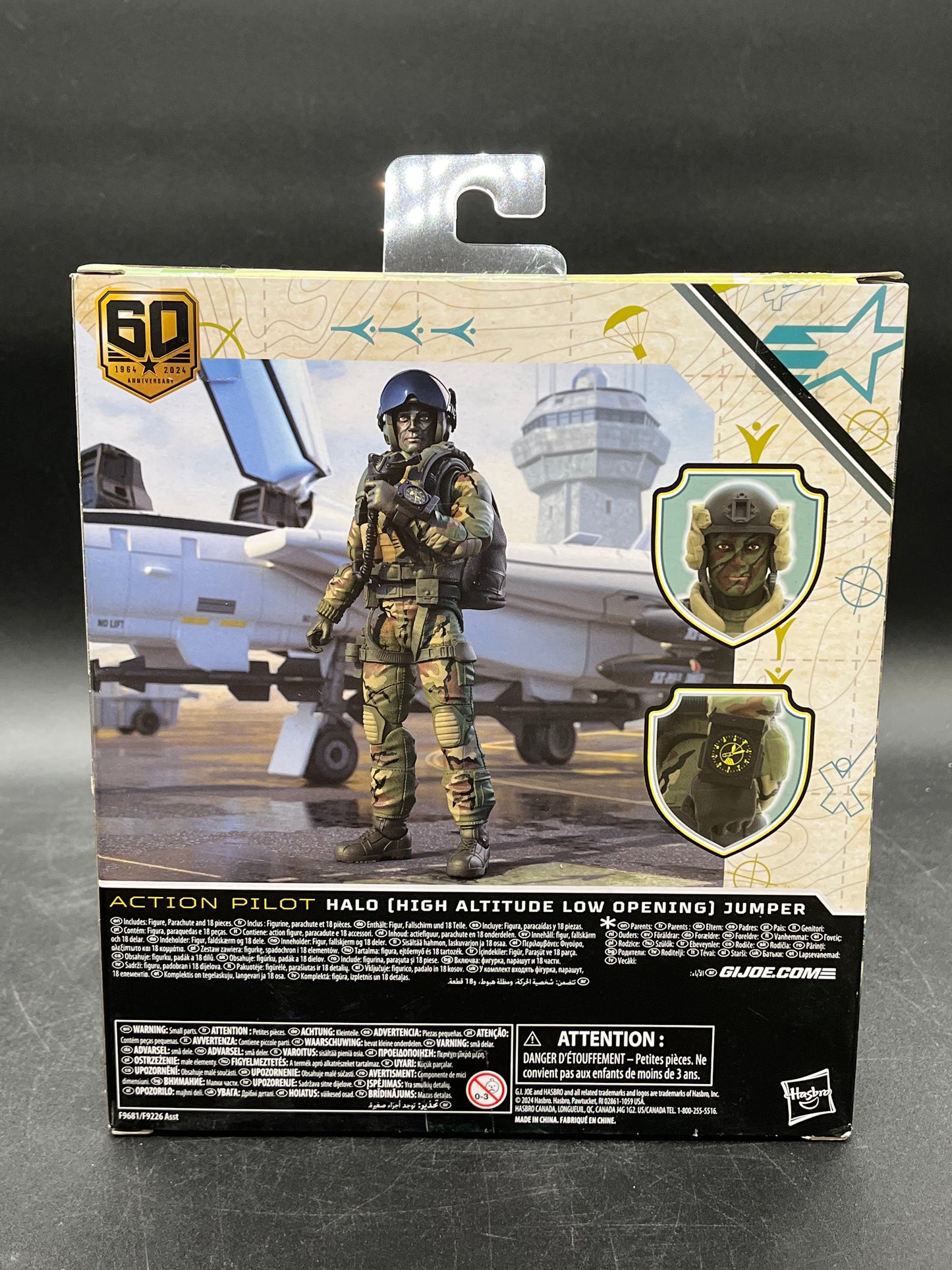 Action Pilot Hasbro GI Joe Classified Series HALO (High Altitude Low Opening) Jumper 2024