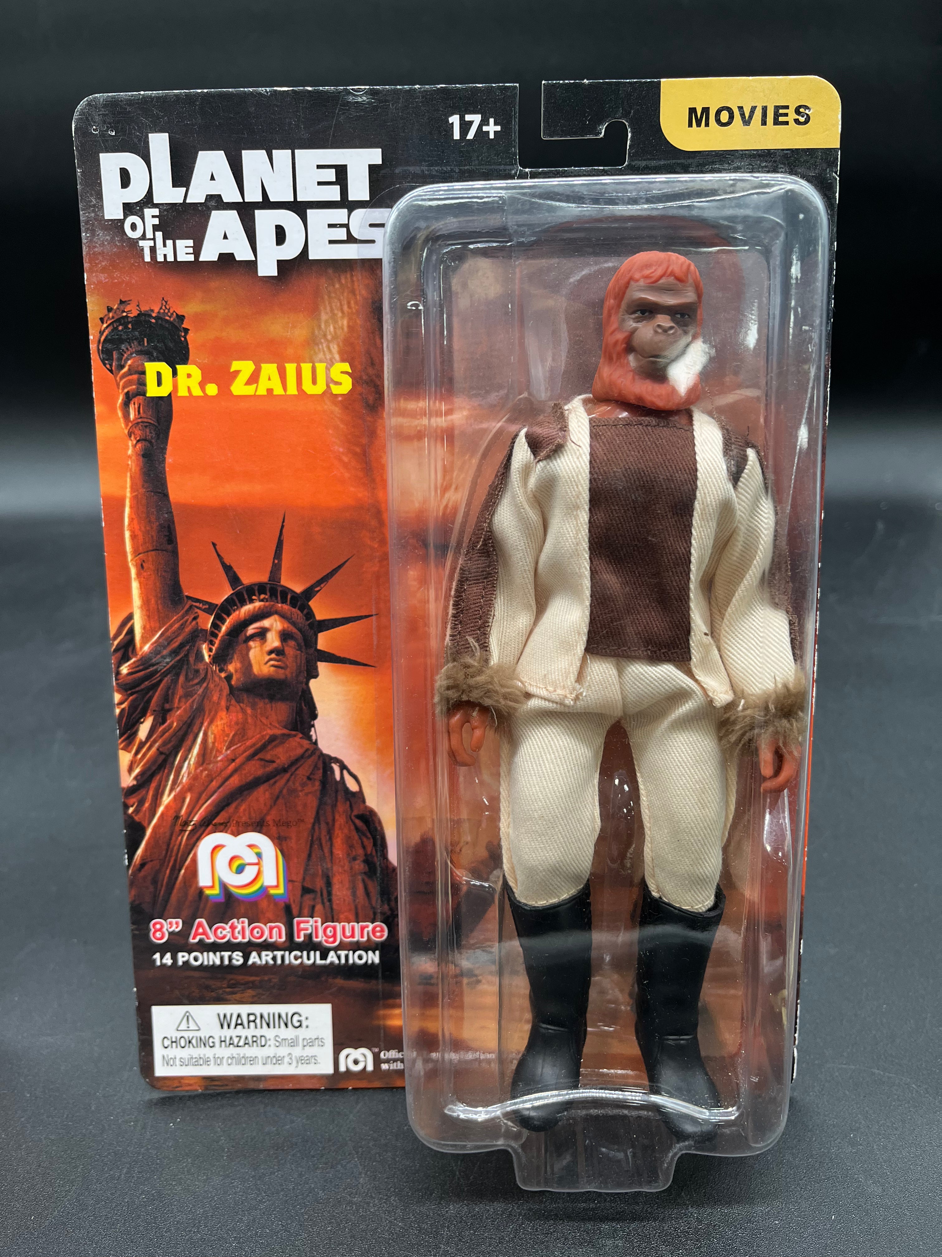 Dr. Zaius 8" Mego Planet of the Apes 2021