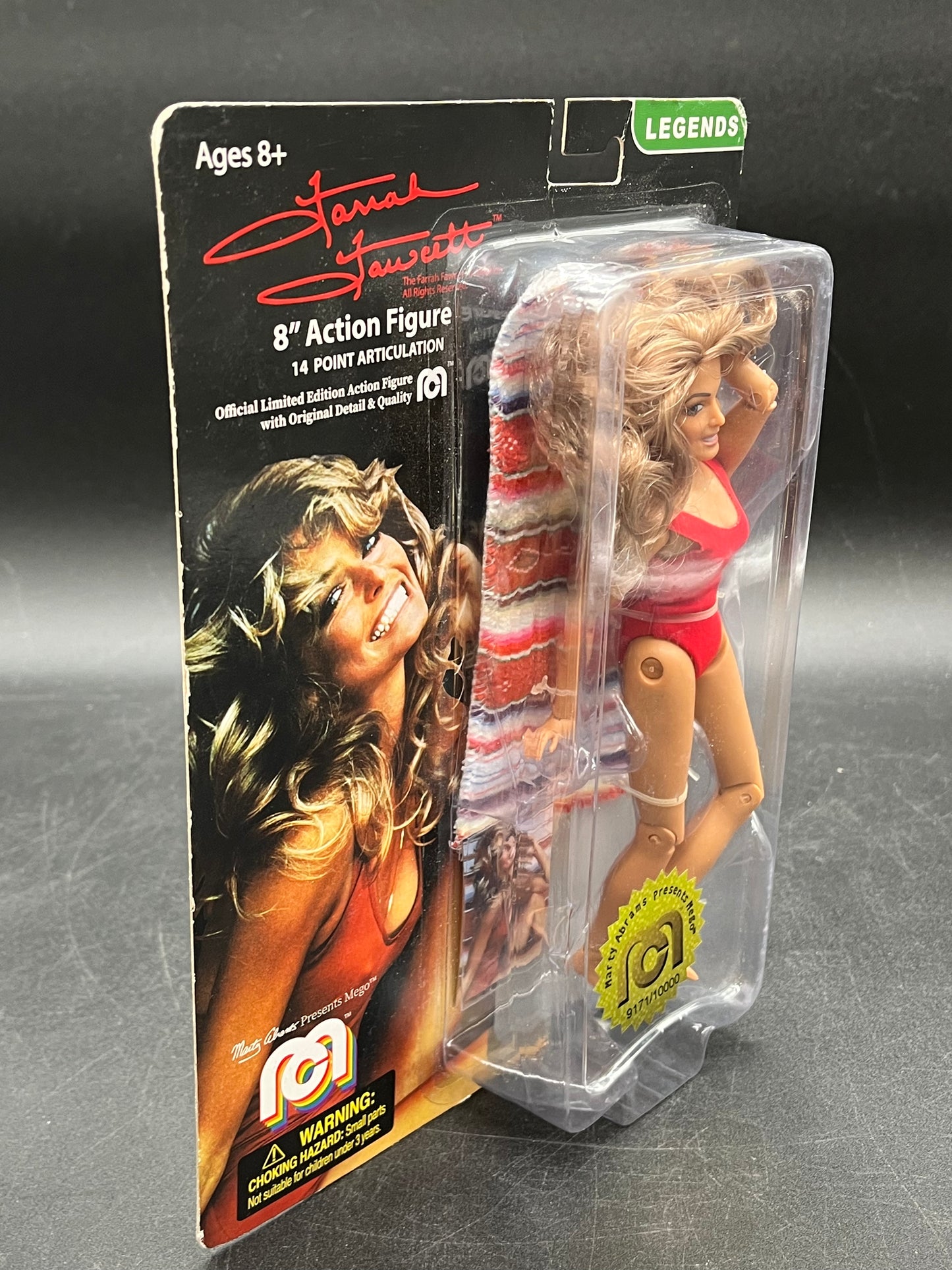 Farrah Fawcett Limited Edition Mego 8" Action Figure 2018