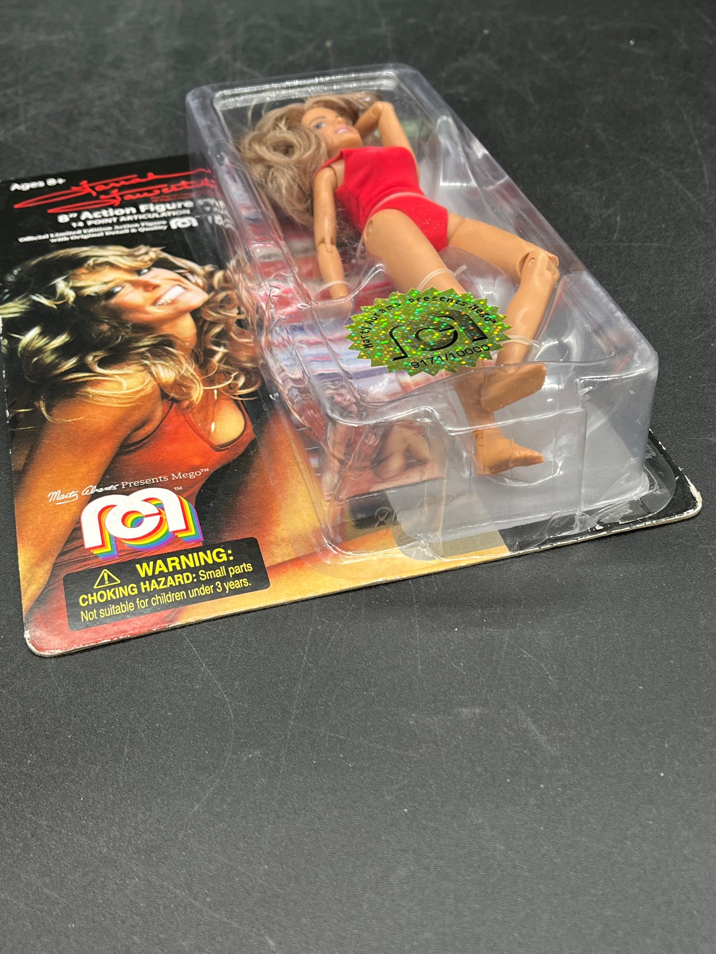 Farrah Fawcett Limited Edition Mego 8" Action Figure 2018