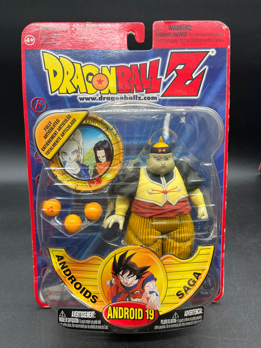 Android 19 Irwin Toy Dragon Ball Z Androids Saga 2001
