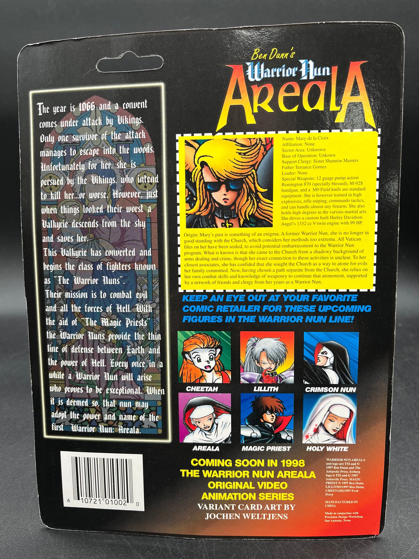 Shotgun Mary Antarctic Press Warrior Nun Areala 1997