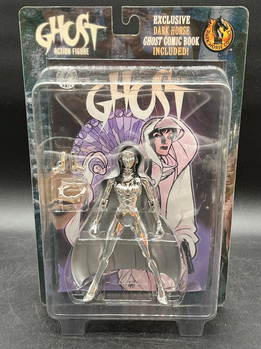 Ghost (Chrome Variant) Figure Dark Horse Comics 1998