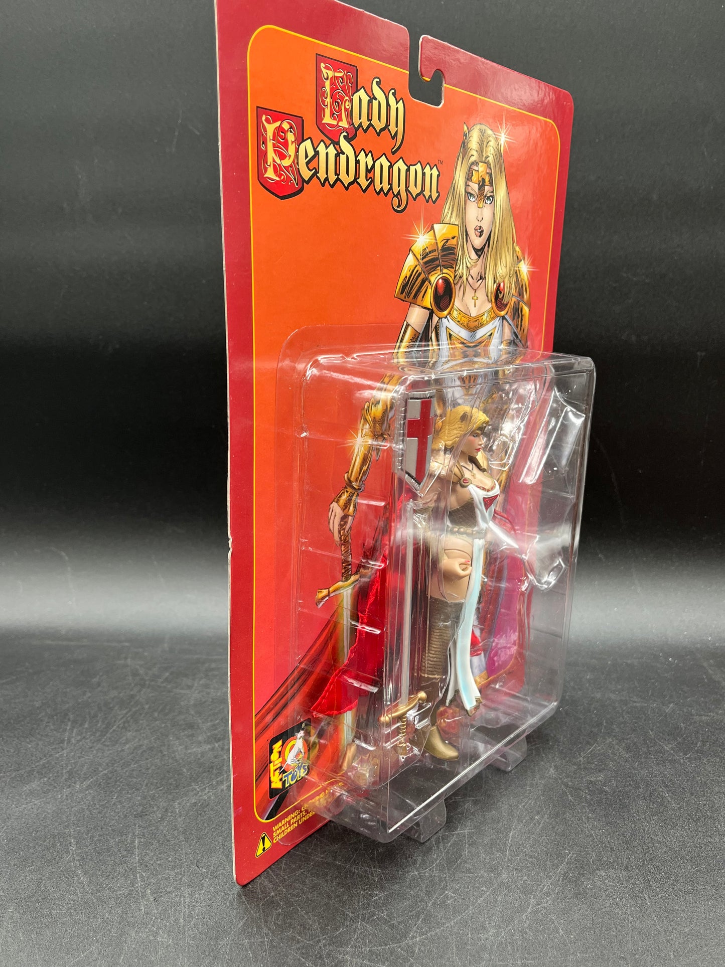 Lady Pendragon (White Veriant) Action Figure Silver Hawk Productions 1999