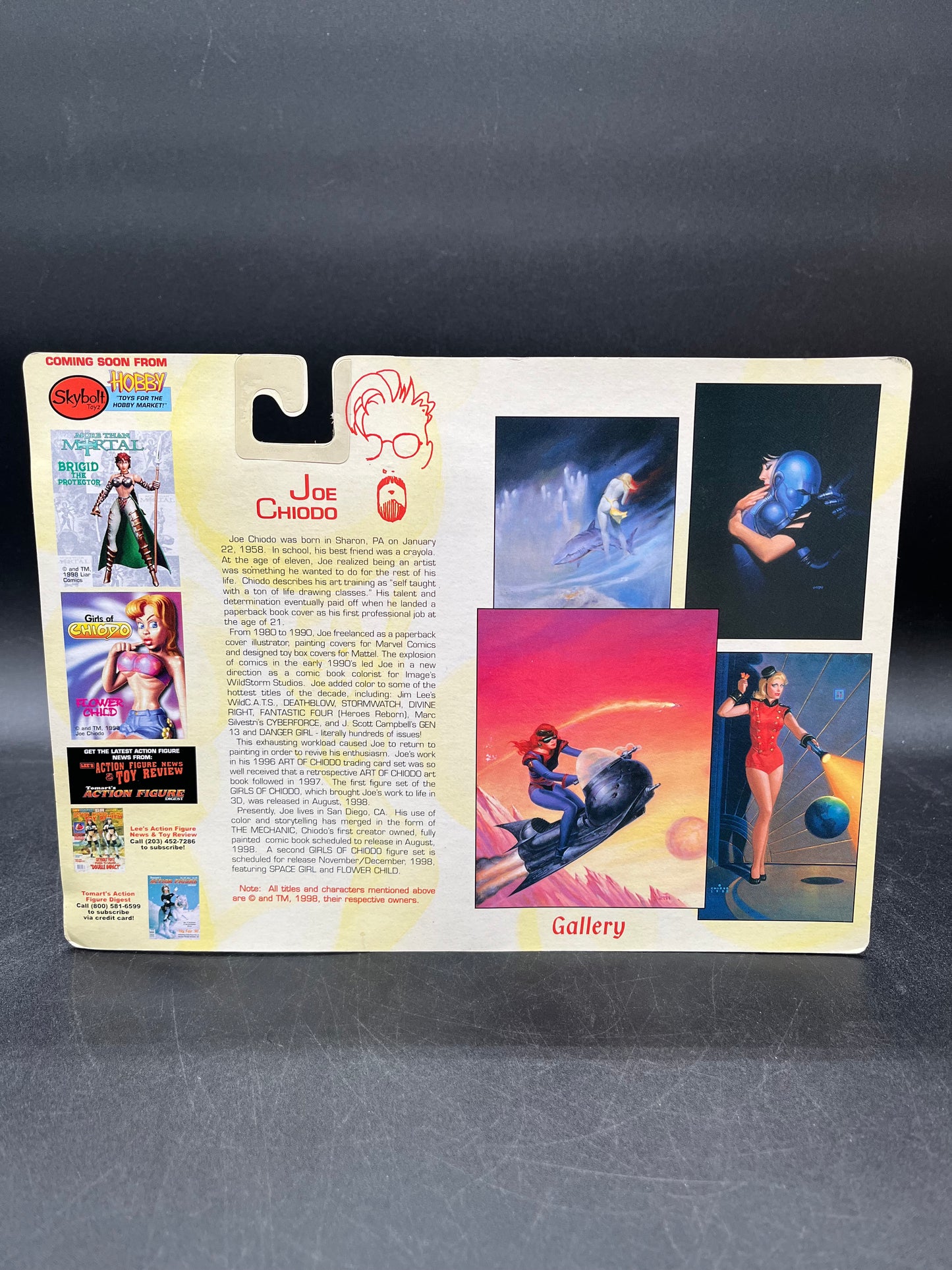 Bikini Babe Crystal Edition Skybolt Toyz Girls of Chiodo 1998 Series 1