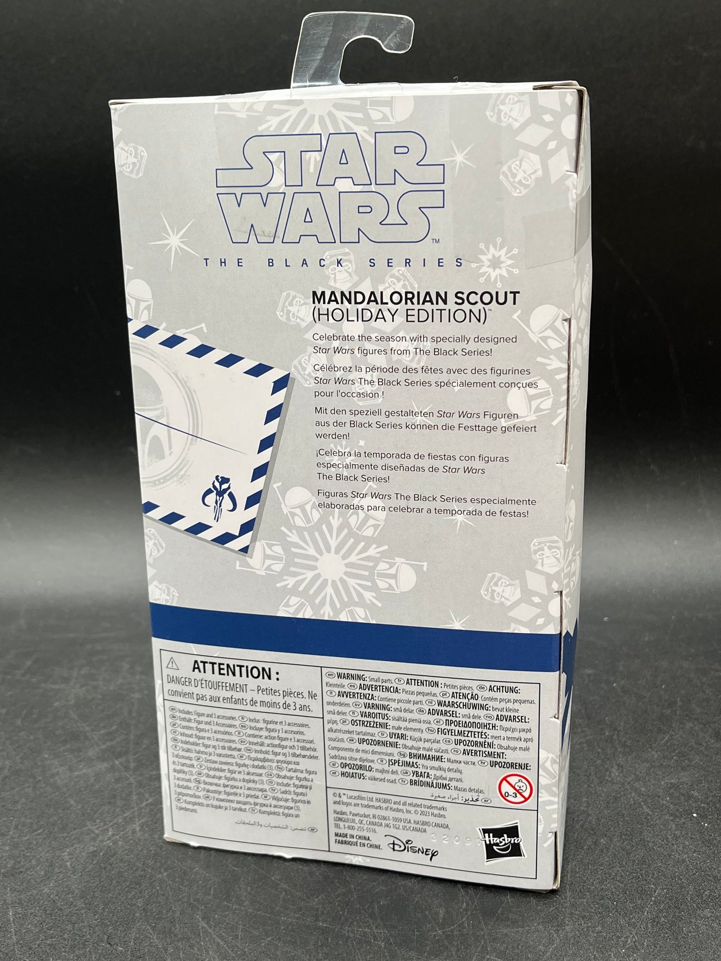 Mandalorian Scout Holiday Edition Hasbro Star Wars 2023