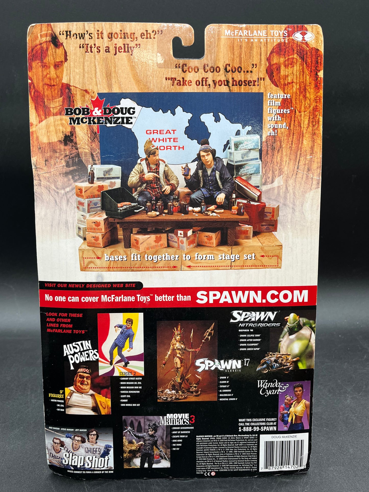 Doug McKenzie Figure McFarlane Adventures of Bob & Doug McKenzie: Strange Brew 2000