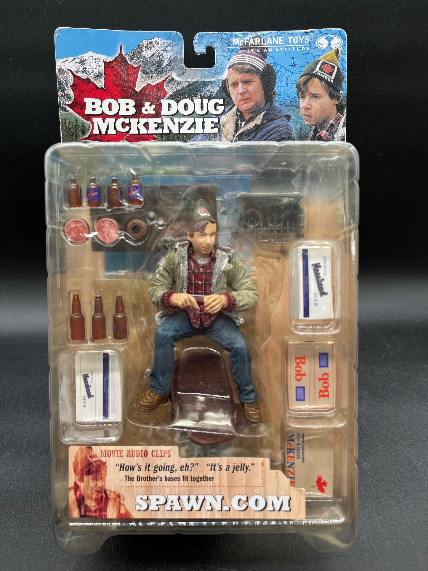 Bob McKenzie Figure McFarlane Adventures of Bob & Doug McKenzie: Strange Brew 2000