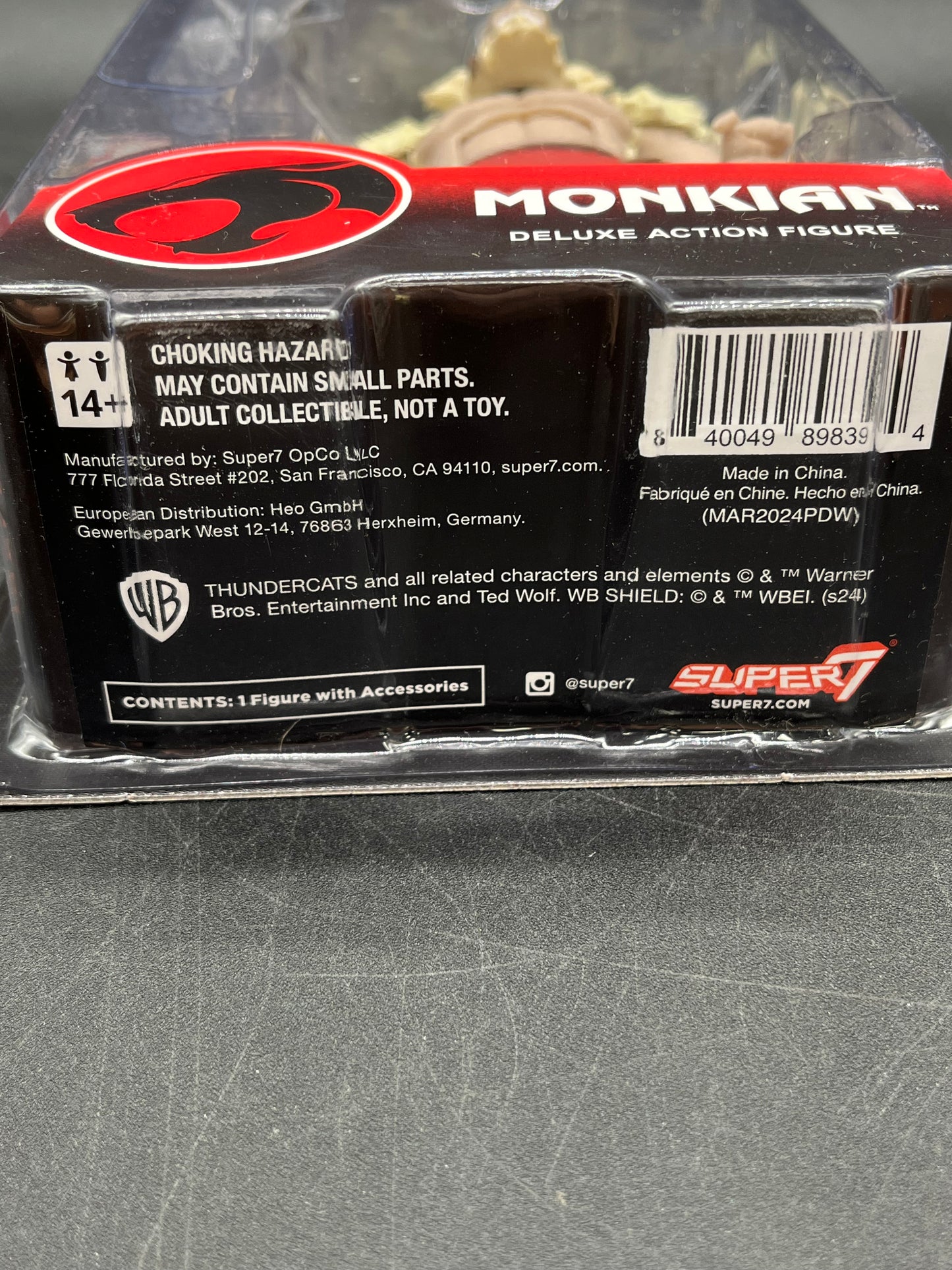 Monkian Deluxe Action Figure Super7 ThunderCats 2024