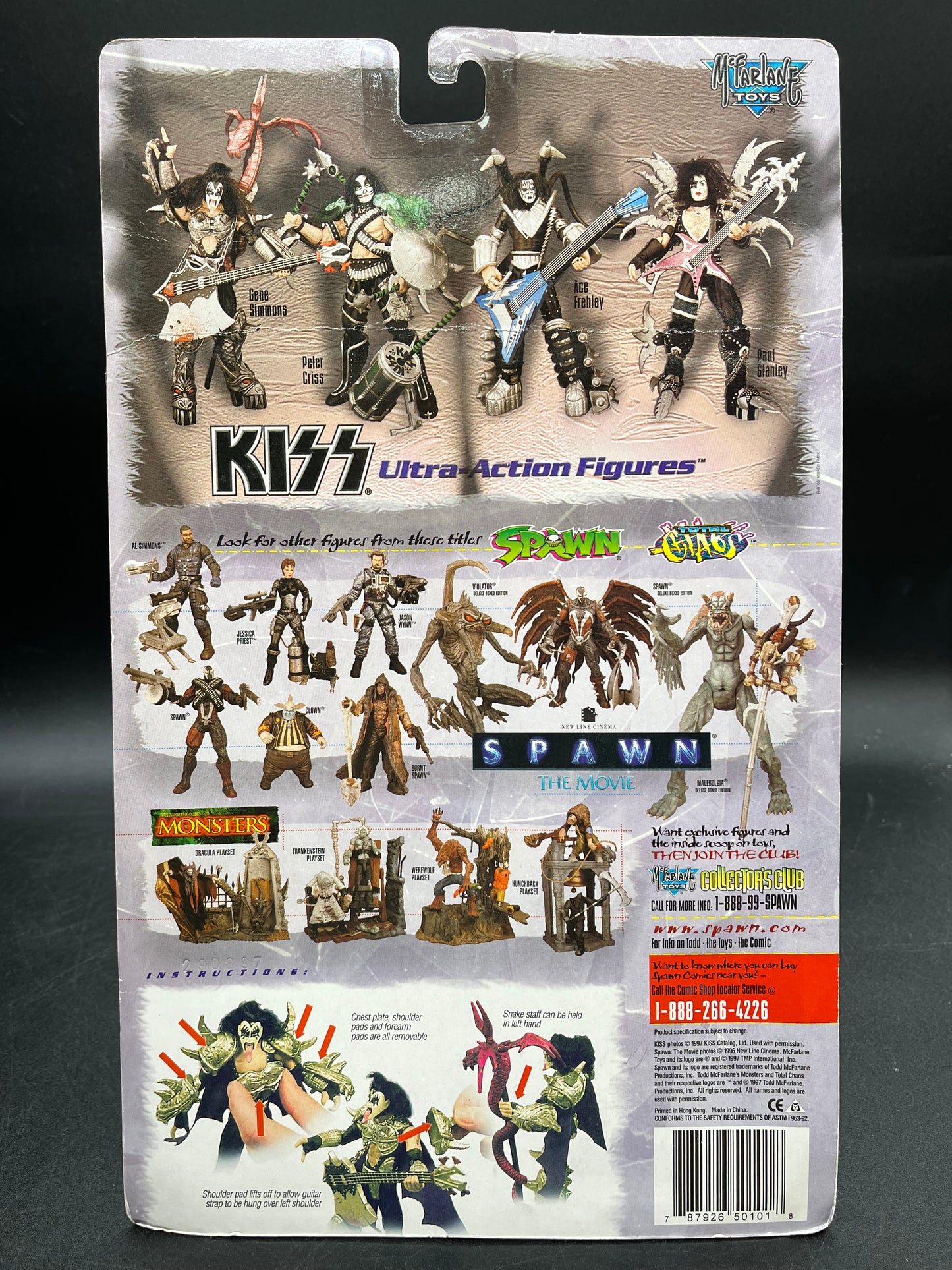 Gene Simmons McFarlane KISS Ultra-Action Figure 1997