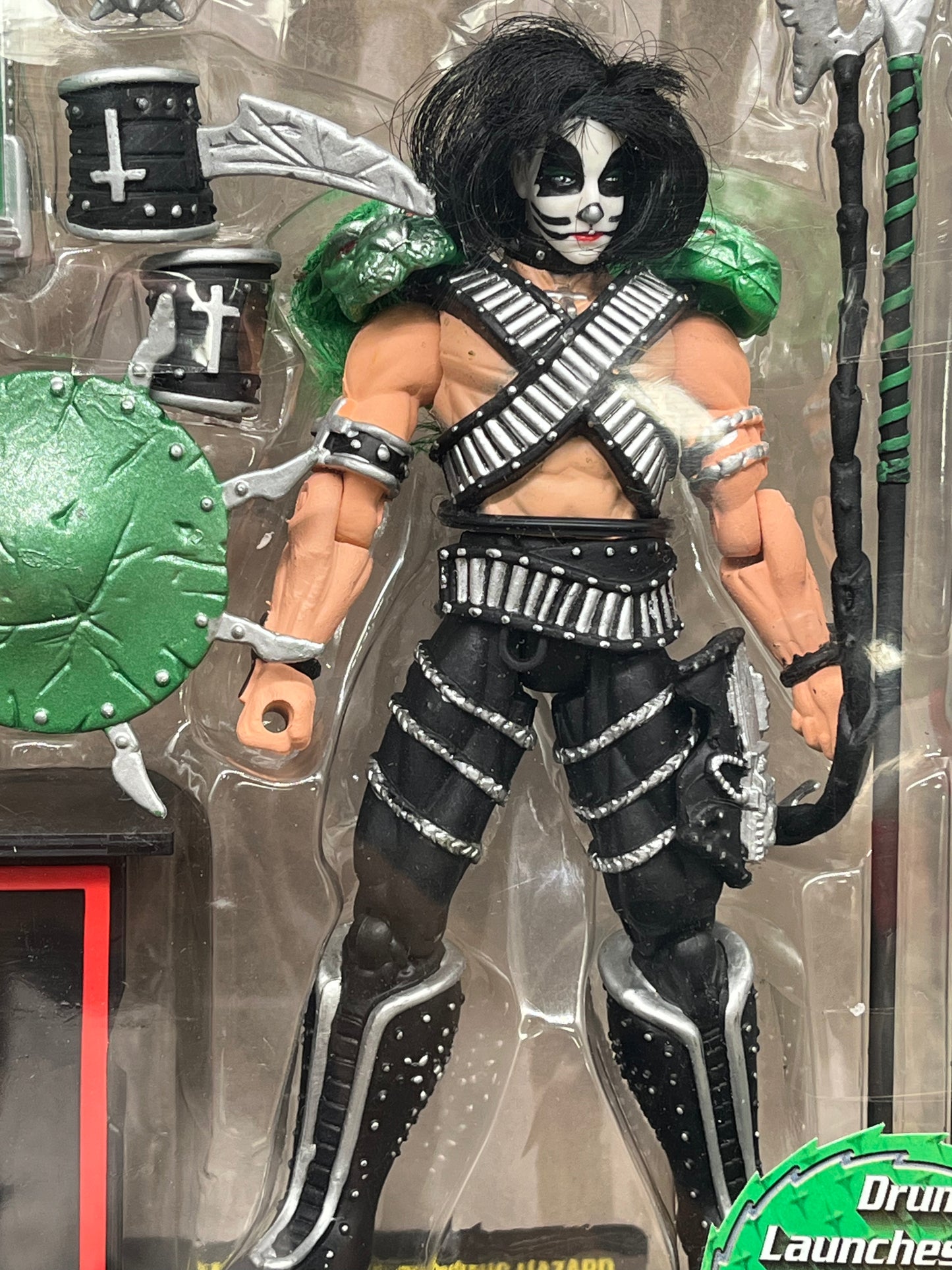 Peter Criss McFarlane KISS Ultra-Action Figure with Stand 1997