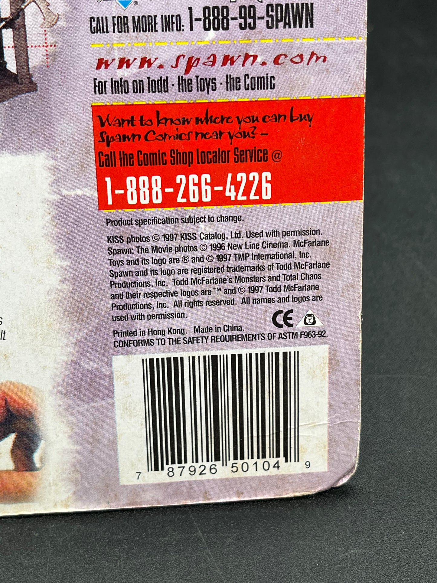 Peter Criss McFarlane KISS Ultra-Action Figure 1997