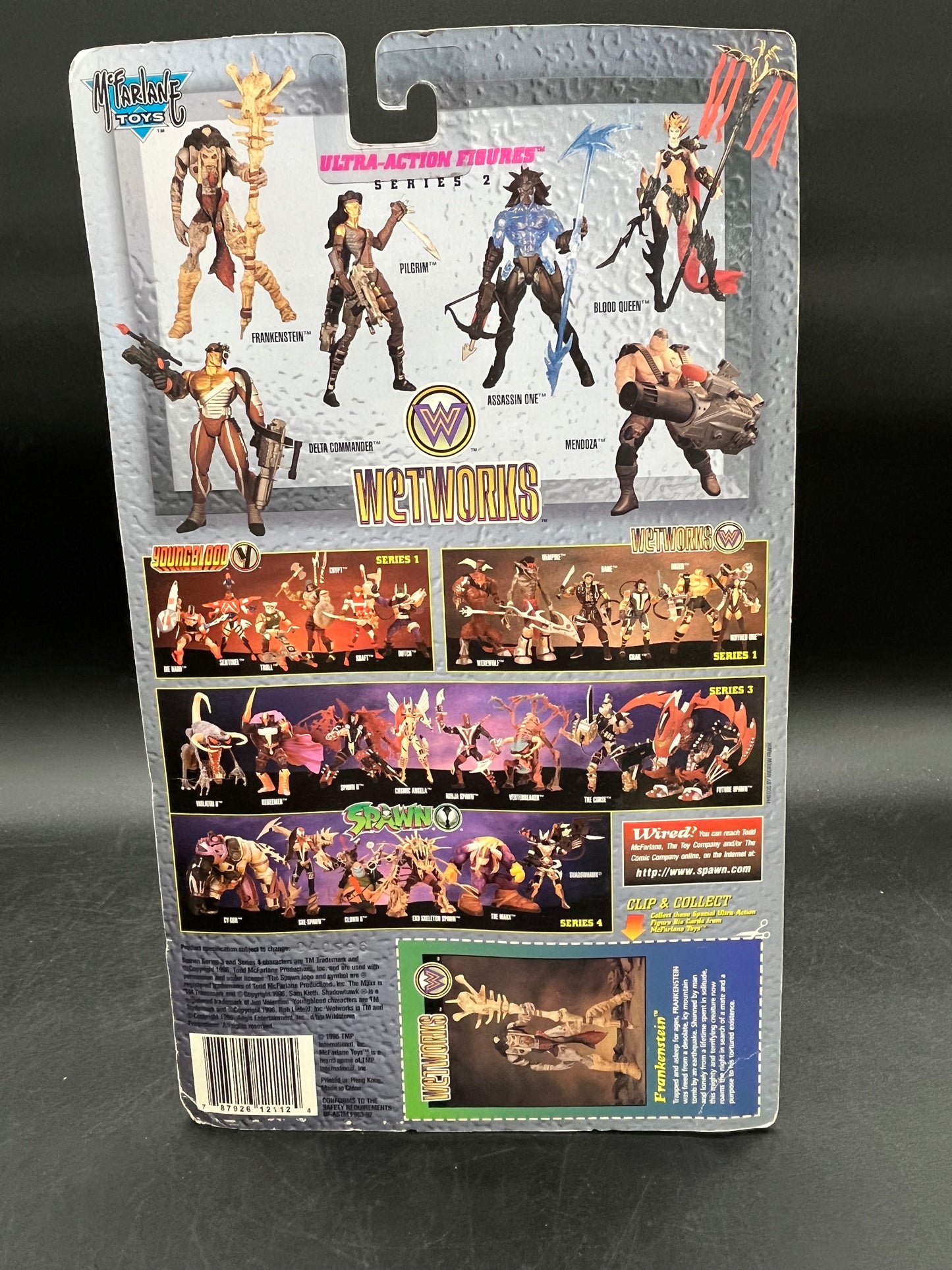 Frankenstein McFarlane WetWorks Ultra-Action Figure 1996