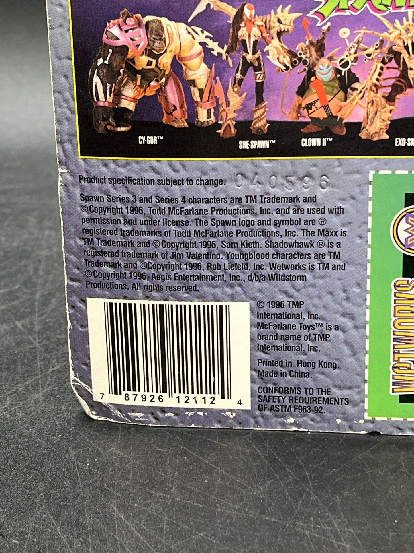 Frankenstein McFarlane WetWorks Ultra-Action Figure 1996