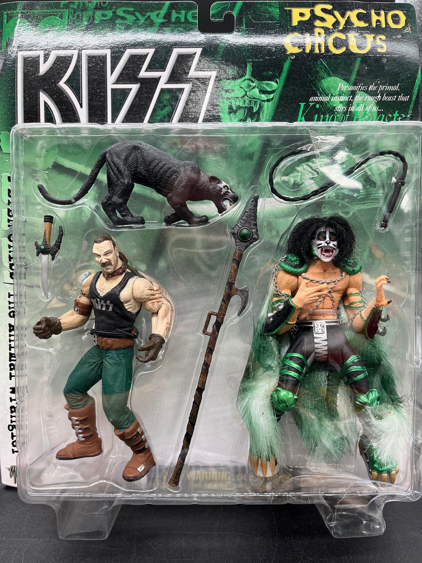 Peter Criss The Animal Wrangler McFarlane KISS Psycho Circus 1998