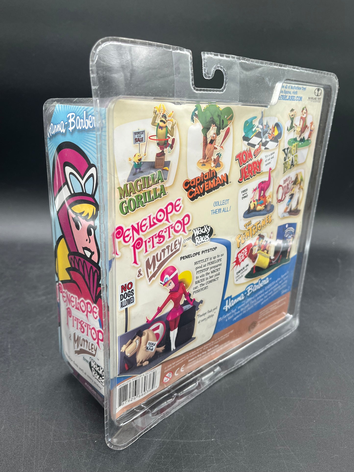 Penelope Pitstop & Muttley Wacky Races McFarlane Hanna-Barbera 2006