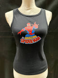 Women's Amazing Spider-Man Tank Black