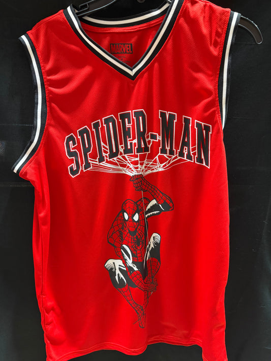 Official "Amazing Spider-Man" 1962 Commemorative Red Basketball Jersey