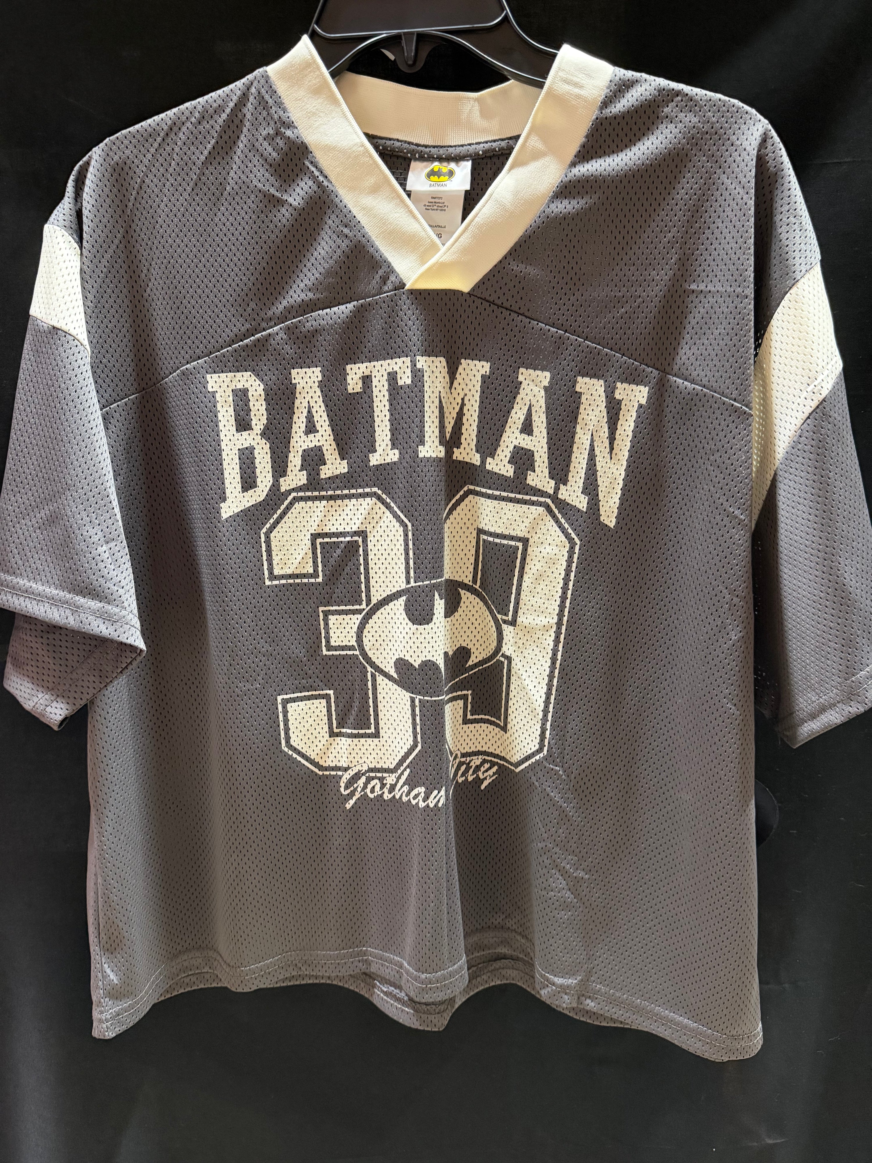 Gray Batman 39 Jersey