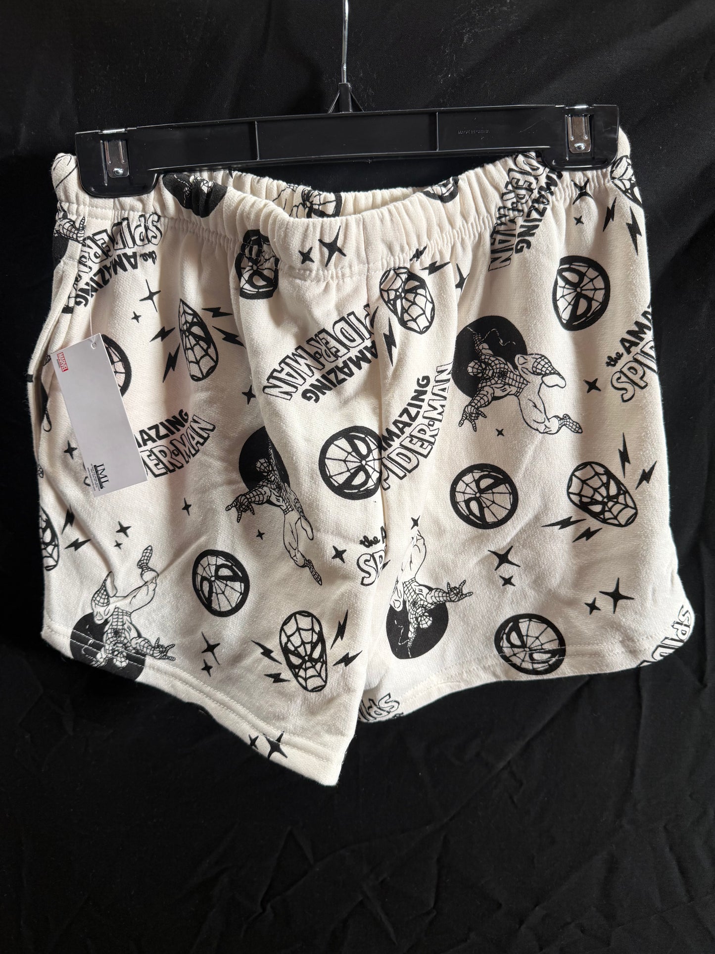Amazing Spider-Man Pattern Lounge Shorts