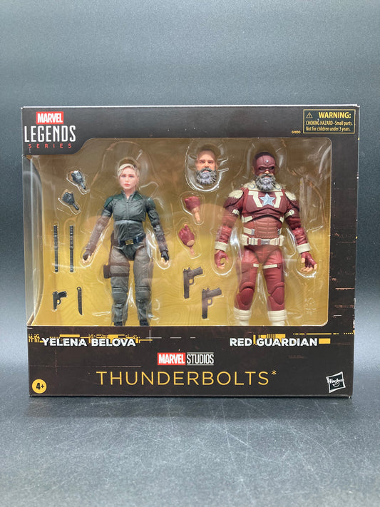 Yelena Belova & Red Guardian Hasbro Marvel Legends Thunderbolts Figure Set 2025