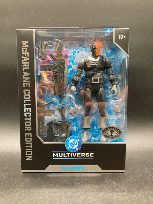 Deathstroke (Grey Variant) McFarlane Collector Edition DC Multiverse Deathstroke The Terminator Platinum Edition Figure 2025