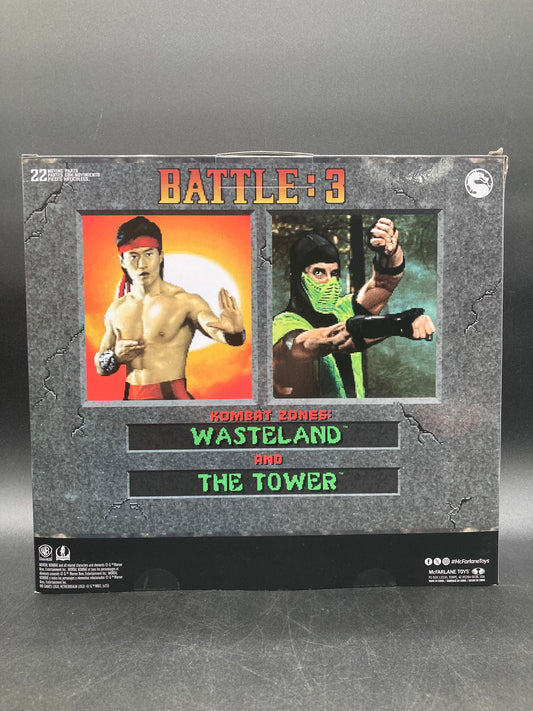 Lui Kang VS Reptile McFarlane Mortal Kombat Klassic Battle:3 Figure Set 2025