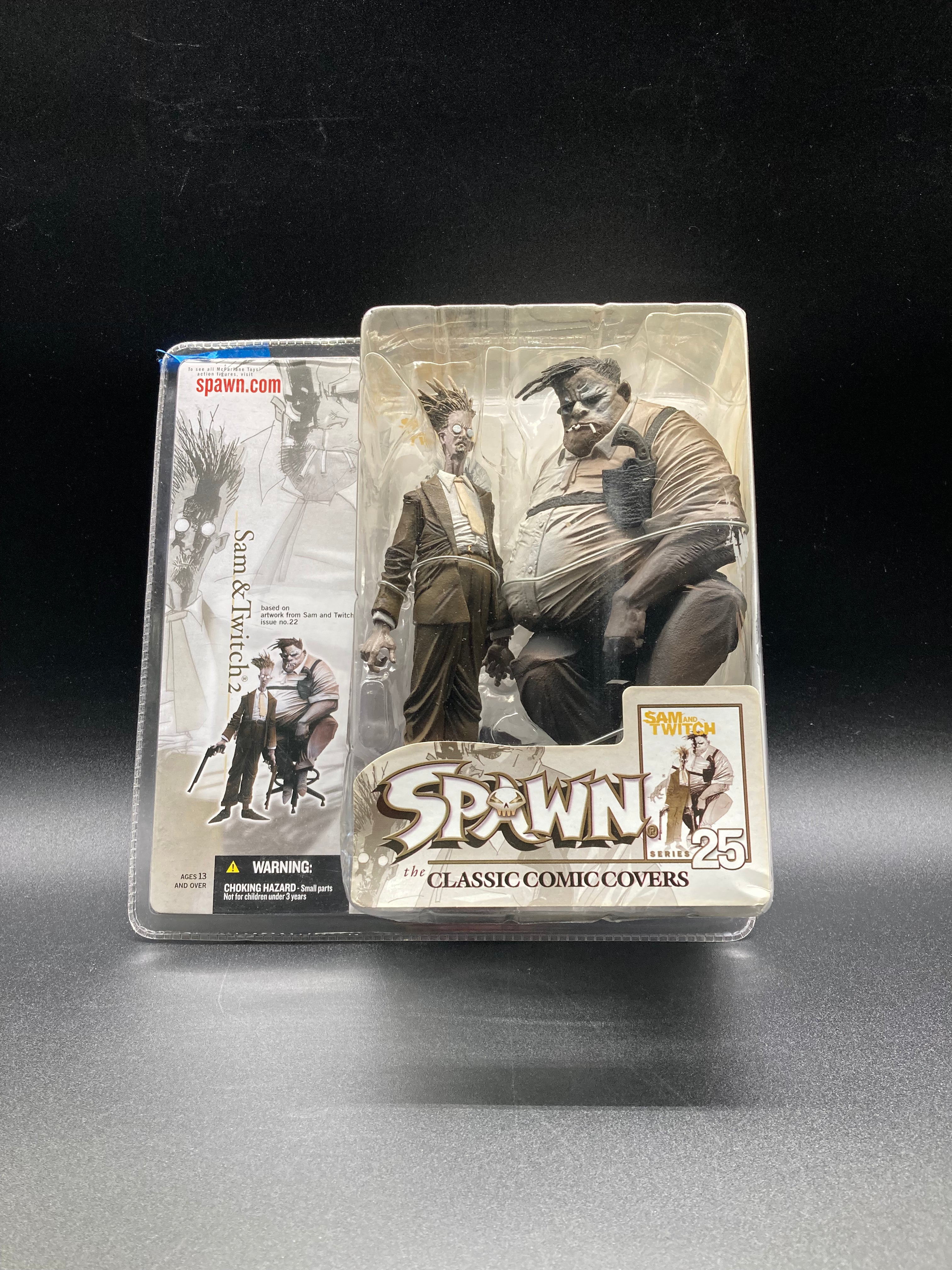 Sam & Twitch 2 McFarlane Spawn Series 25 Classic Covers Figures 2004