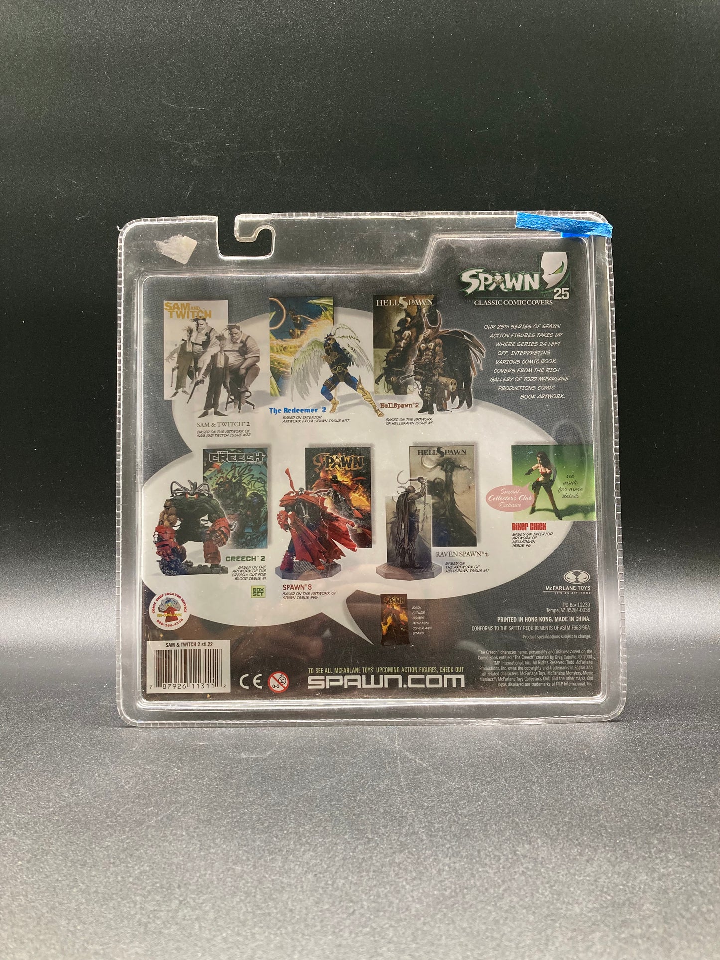 Sam & Twitch 2 McFarlane Spawn Series 25 Classic Covers Figures 2004