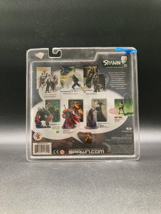 Sam & Twitch 2 McFarlane Spawn Series 25 Classic Covers Figures 2004