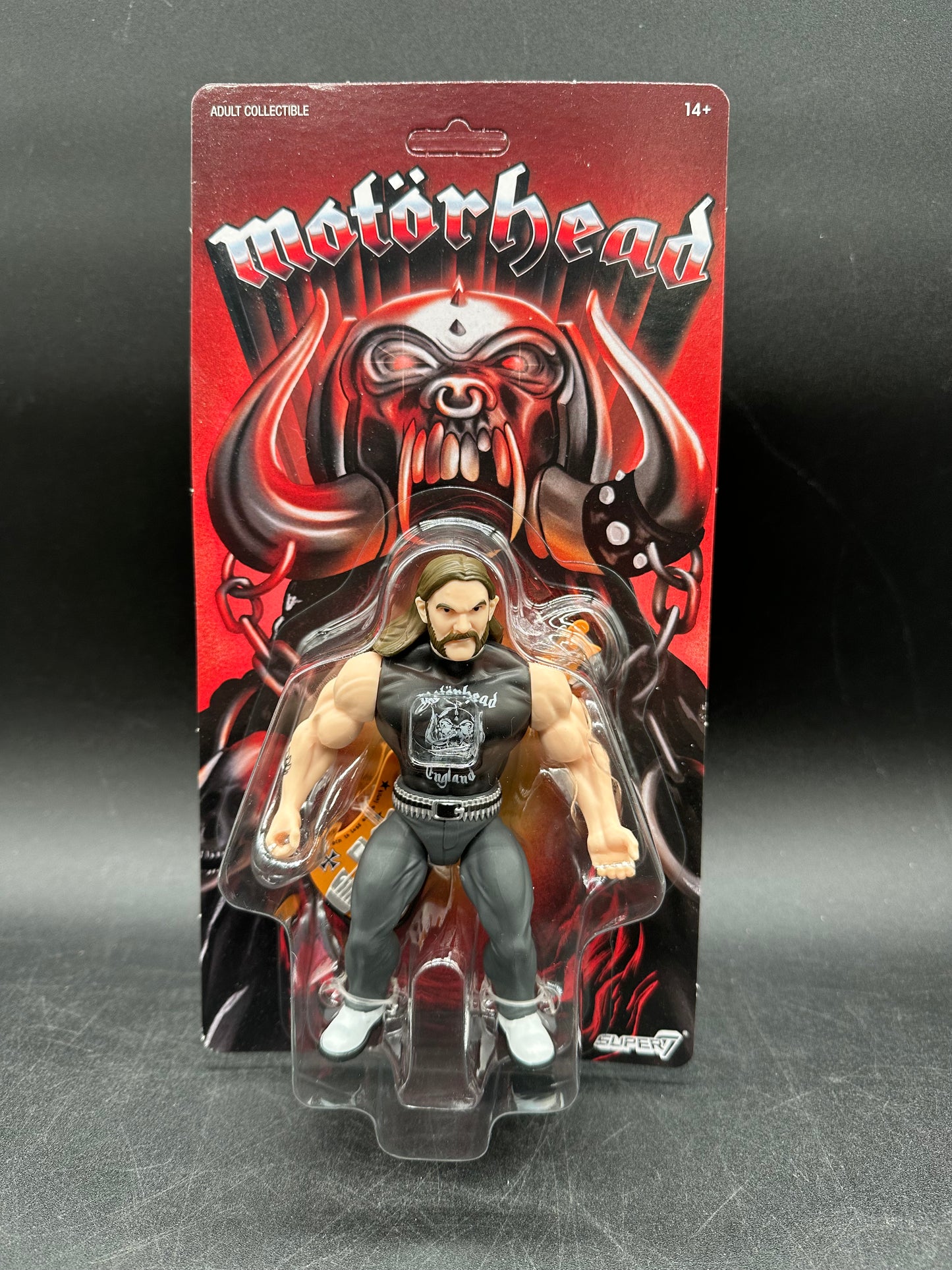 Lemmy Motorhead Super7 Action Figure (Unpunched)