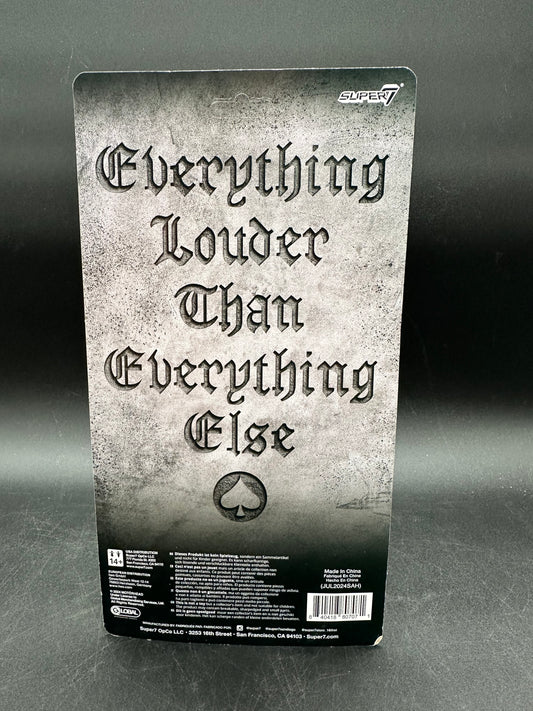 Lemmy Motorhead Super7 Action Figure (Unpunched)