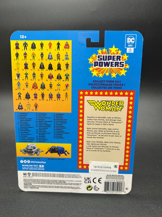 Mcfarlane Superpowers Wonder Woman (Gold)