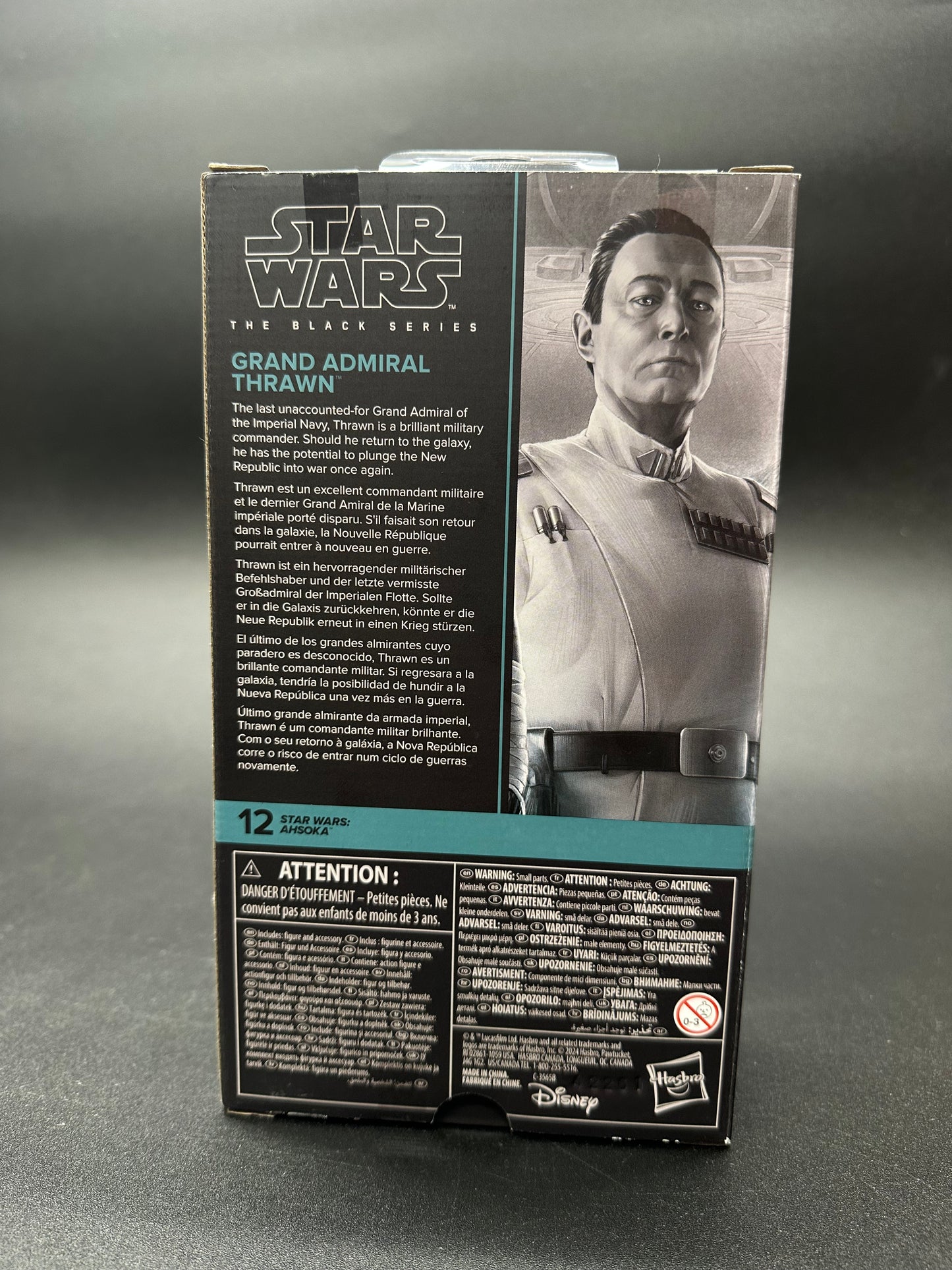 Grand Admiral Thrawn Black series Star Wars Figure