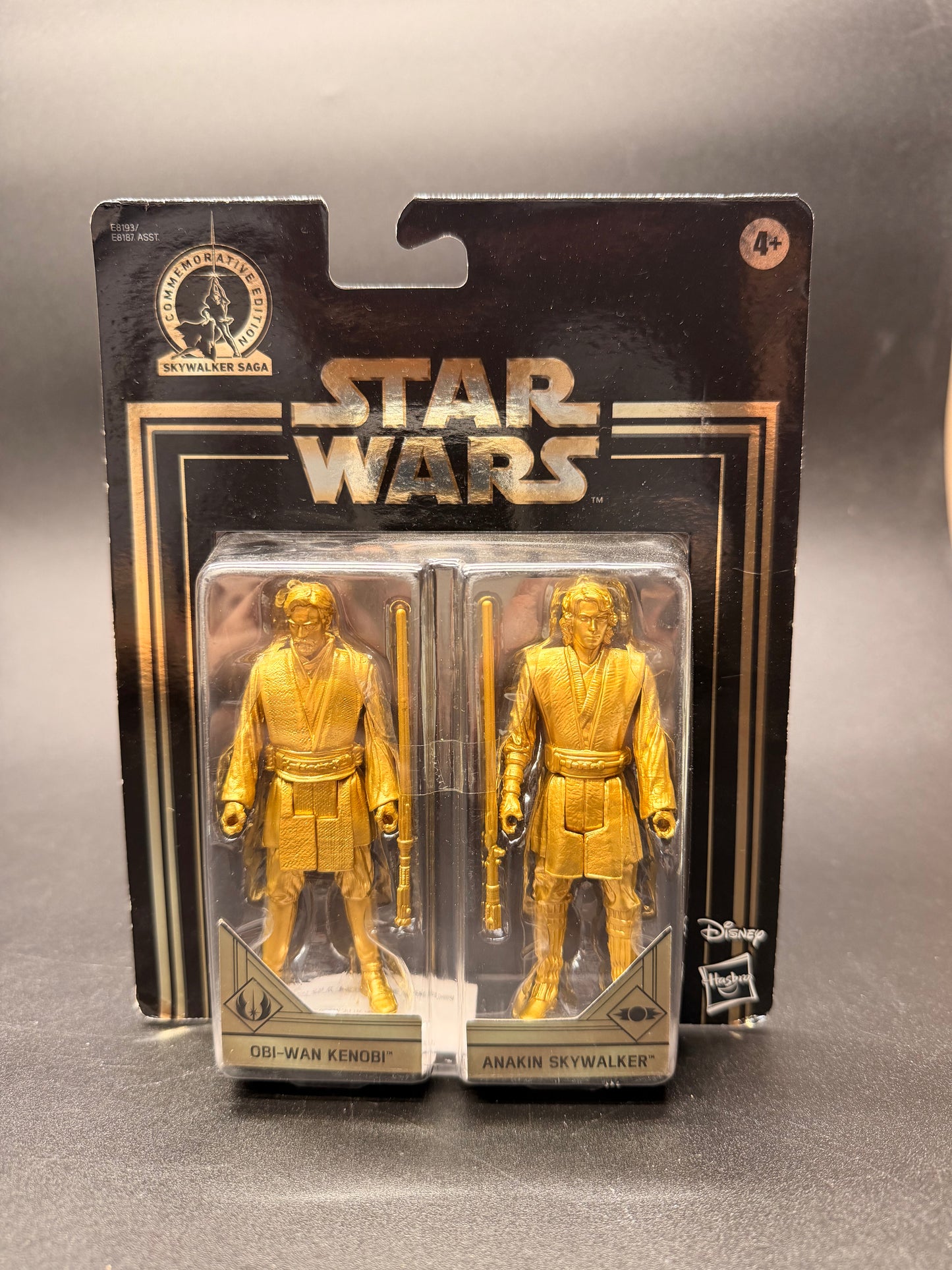 Obi Wan and Anakin Skywalker Star Wars Commemorative Edition Revenge of the Sith 3.75 in