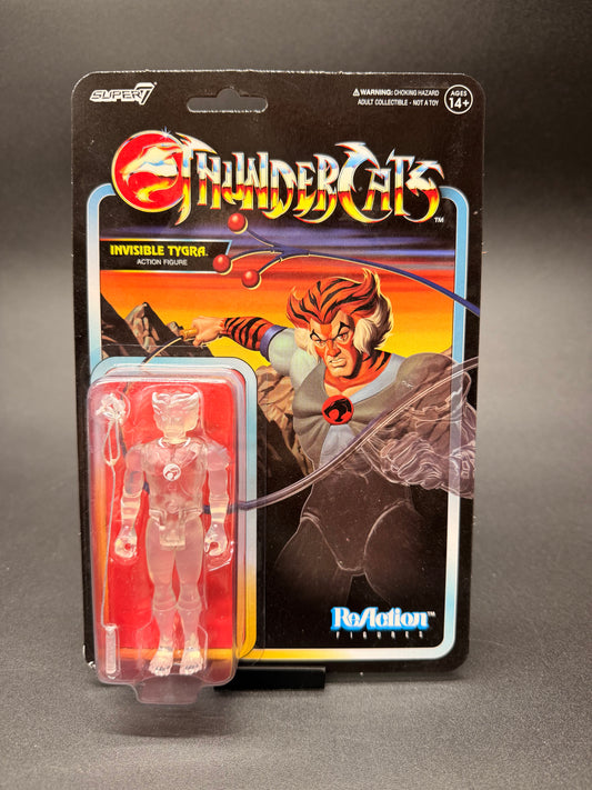 Invisible Tygra Thunder Cats Reaction Super7