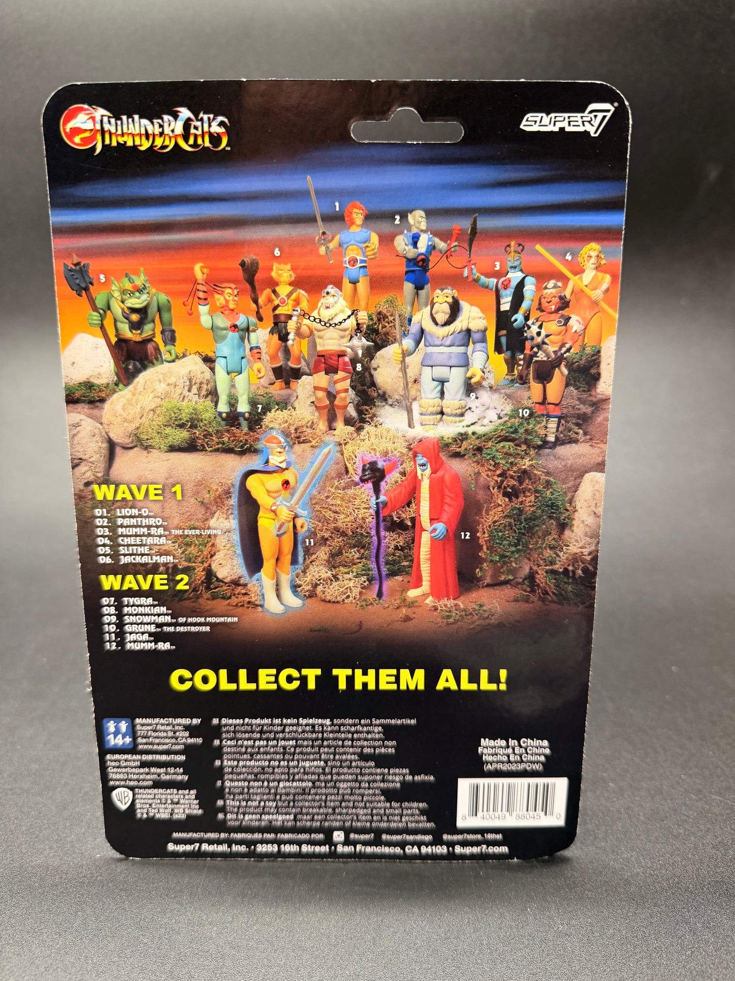 Invisible Tygra Thunder Cats Reaction Super7