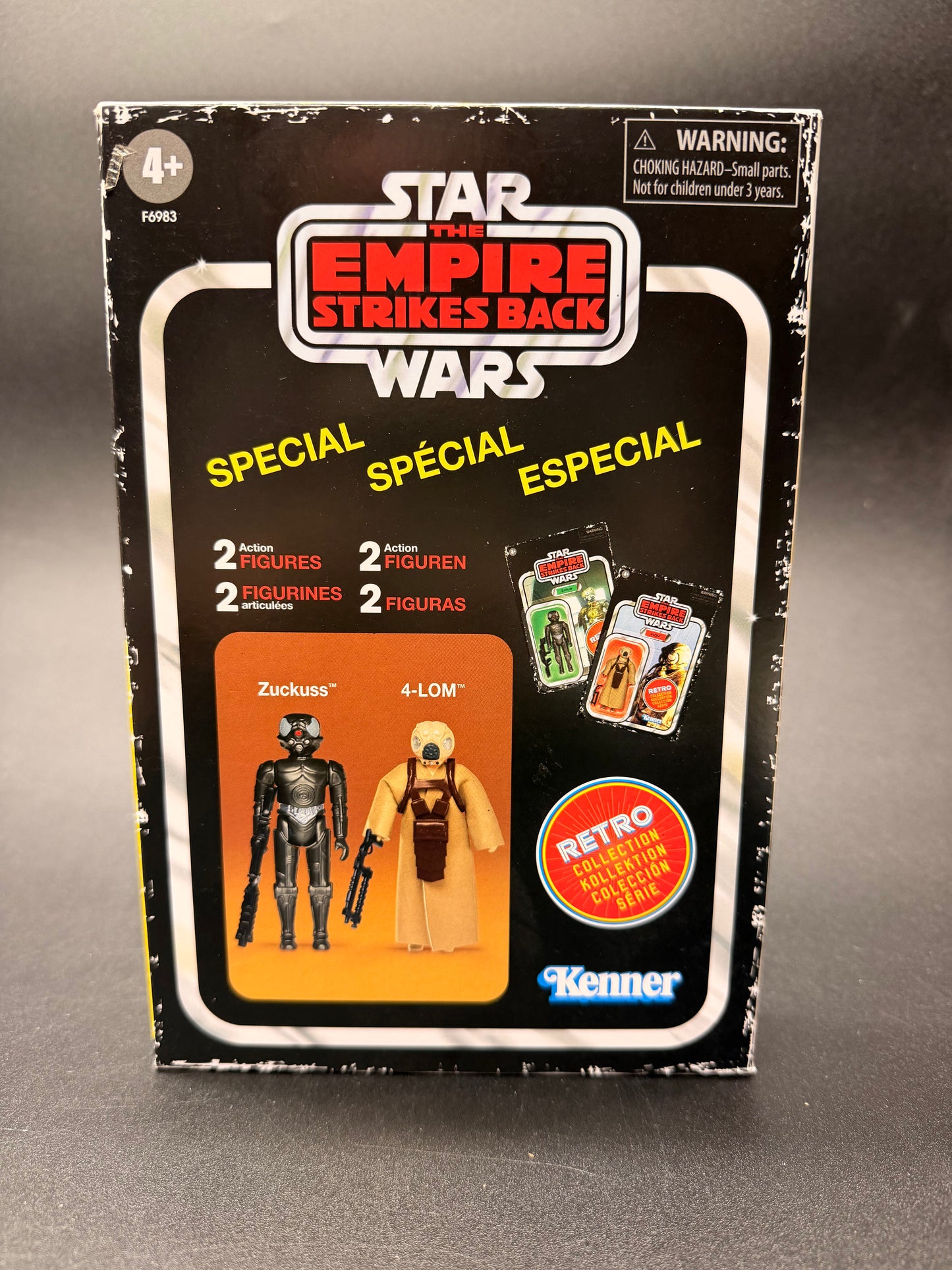 Star Wars The Empire Strikes back Retro Collection 2 Pk
