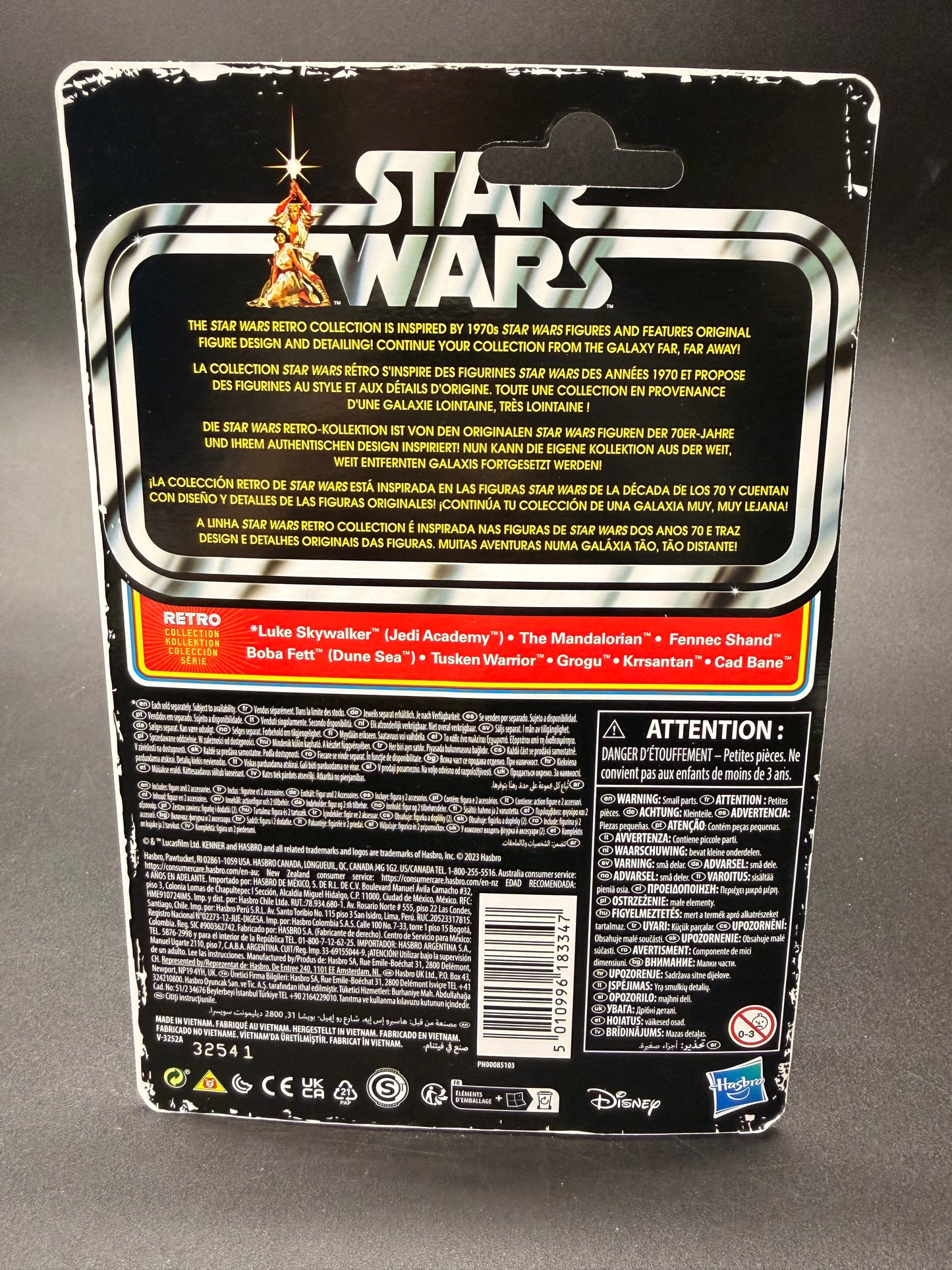 Grogu Hasbro Star Wars Boba Fett Retro Kenner 3.75in. Figure