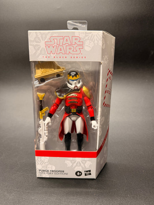 Purge Trooper (Holiday Edition) Star Wars Black Series 6 in. Figure Hasbro