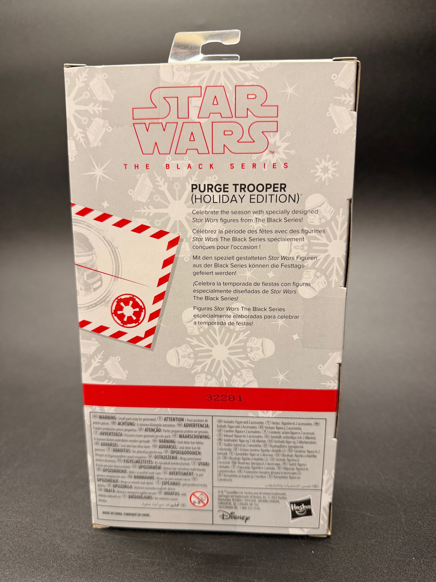 Purge Trooper (Holiday Edition) Star Wars Black Series 6 in. Figure Hasbro